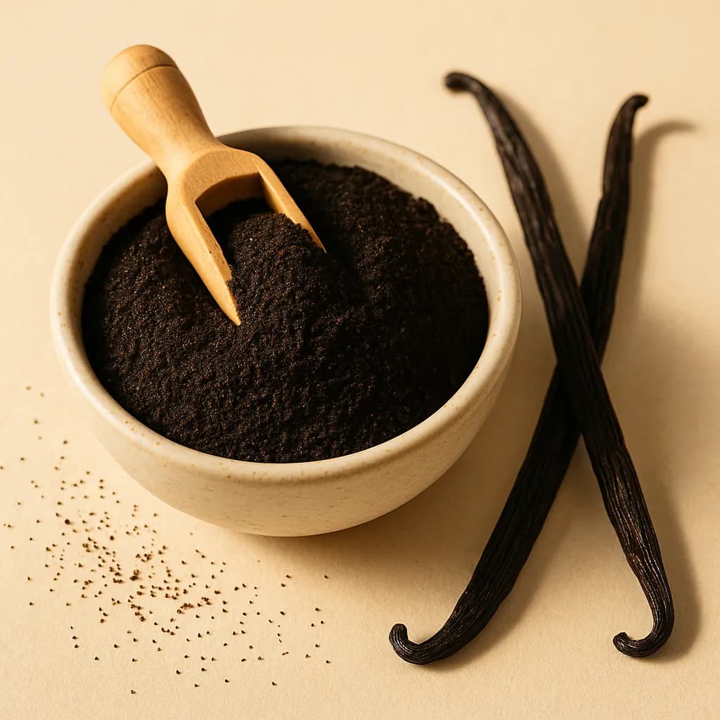 Ground Vanilla Bean Powder — 100% Whole Bean, Wholesale